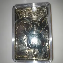 Pokemon Vintage 1999 23K Gold Plated Card Burger King Limited Edition Pikachu - Image 4