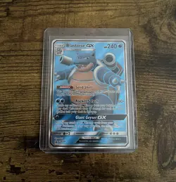 Pokemon TCG Blastoise GX SM189 Promo Card - Image 1
