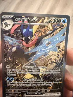 Pokemon - Greninja ex 132 Sv: Scarlet & Violet Promo Cards Holo - NM - Image 4