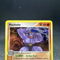 Machoke Pokemon TCG EX Hidden Legends Reverse Holo Uncommon Card #41/101 - Image 3