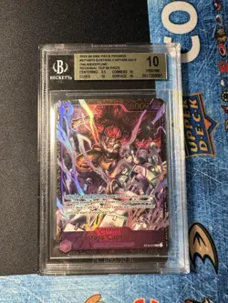 Eustass "Captain" Kid - ST10-013 Top 64 Regional Prize Card - BGS 10 Pristine - Image 1