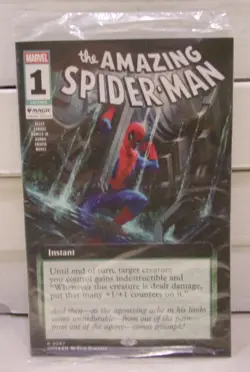 MTG Amazing Spider-Man #1 2025 LGY#965 Variant Magic The Gathering Promo Sealed - Image 1