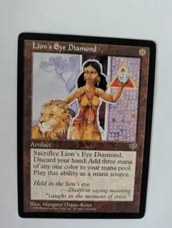 Lion's Eye Diamond Mirage MTG Exc Free shipping with tracking 2 - Image 1