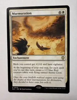 MTG Murmuration (10) | NM | Commander: Bloomburrow {BLC} - Image 1