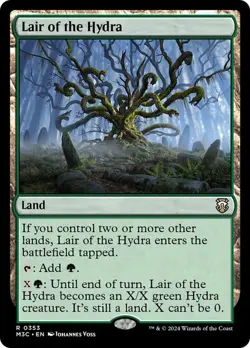 Lair of the Hydra [Modern Horizons 3] MTG - Image 1