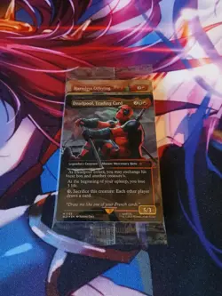 Marvel Deadpool X Secret Lair Foil Set W/Harmless Offering (plastic sealed) - Image 1