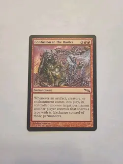 Confusion in the Ranks [Mirrodin] Magic the Gathering LP MTG - Image 1