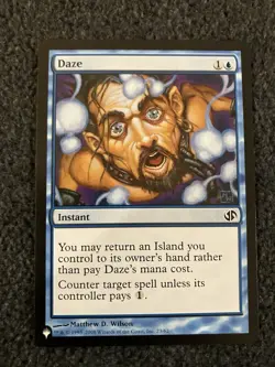 Magic The Gathering MTG - Daze - The List Reprints - Image 1