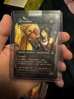 Tifa Lockhart (Borderless) (Chocobo Track Foil) Final Fantasy Foil - Image 2
