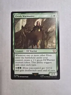 Elvish Warmaster Commander: the Lord of the Rings: Tales of Middle-Earth Regular - Image 1