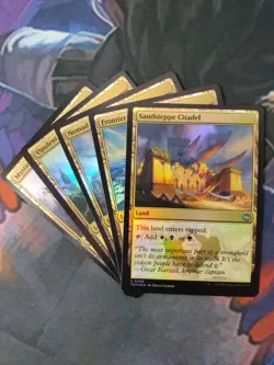 Set of 5 Triple Triland Wedge Land - FOIL | 7% Off 2+ | Dragonstorm | NM MTG - Image 1