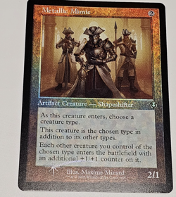 Metallic Mimic #445 RETRO FRAME- HOLO-MTG INNISTRAD REMASTERED - Image 1
