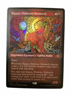 MTG DMU: Squee, Dubious Monarch (Legendary Creature) Textured Foil 332 - Image 1