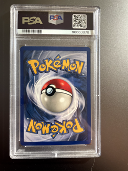 1999 POKEMON JUNGLE 1ST EDITION HOLO #12 VAPOREON PSA MINT 9 - Image 2