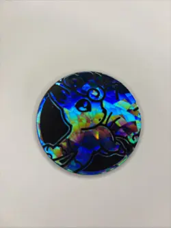 Pokemon Vulpix Blue Jumbo Coin Token for TCG Pokemon - Image 1