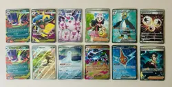 Pokemon Phantasmal Flames Lot of 12 Illustration Rare & Ultra Rare Full Art’s - Image 1
