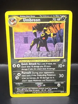Pokemon TCG Umbreon Neo Discovery 32/75 Non-Holo Rare - Image 1