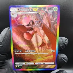 Pokemon Yanmega Pocket TCG Custom Made Fan Art Holo With Texture - Image 1