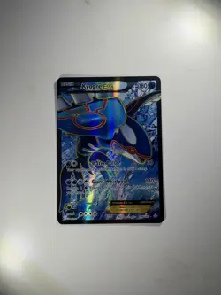2015 Pokemon XY Primal Clash Full Art Kyogre EX 148/160 #148 PSA 8 - Image 1