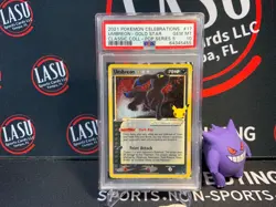 Pokemon Celebrations Umbreon Gold Star Classic Collection Series 17, PSA 10 - Image 1