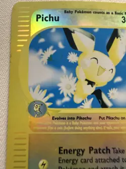 Pichu 58/165 Expedition Holo E-Series Pokemon TCG LP/MP - GravesVault - Image 3