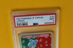 1997 POKEMON JAPANESE TOPSUN LAPRAS BLUE BACK #131 PSA 9 - Image 2