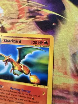 Pokemon Expedition Base Set Charizard 40/165 Non-Holo Rare E-Reader - Image 4