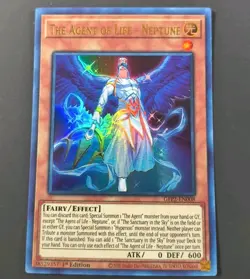 Yu-Gi-Oh! The Agent Of Life - Neptune Ultra Rare 1st Edition GFP2-EN008 LP - Image 1
