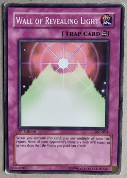 Wall of Revealing Light - Yu-Gi-Oh! - AST-050 - 1st Ed. - Common - HP - - Image 1