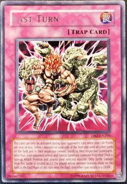 Yu-Gi-Oh! Last Turn - DB2-EN206 - Dark Beginning 2 Unlimited - Image 1