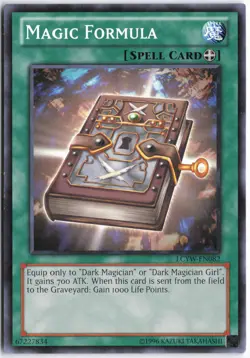 Yugioh - Magic Formula LCYW-EN082 Unlimited - Legendary Collection 3: Yugi's Wor - Image 1