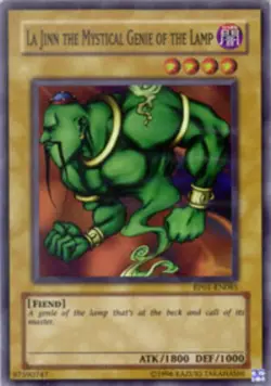 Yugioh! LP La Jinn the Mystical Genie of the Lamp - RP01-EN085 - Super Rare - Un - Image 1