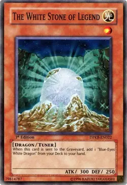 Yugioh! LP The White Stone of Legend - DPKB-EN022 - Super Rare - 1st Edition Lig - Image 1