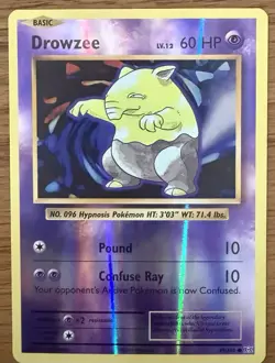 Pokemon TCG Lot x3 Vintage Pokemon Cards, Machamp, Drowzee, & Nidoqueen - Image 2