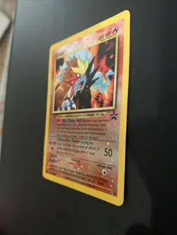 Rare Pokemon Card 34 Reverse Holographic Entei Black Star Promo 1995-2001 - Image 2