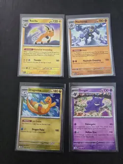 Pokemon Gengar 094 Sam's Club Cosmo Promos 4 Cards - Exellent Condition - Image 1