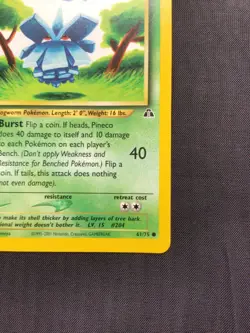 Pokemon Cards: 1st Edition Neo Discovery Common: Pineco 61/75 - Image 4