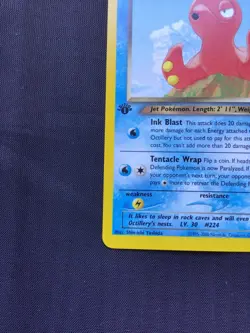 Pokemon Cards: 1st Edition Neo Destiny Common: Dark Octillery 62/105 - Image 5