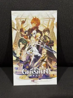 GENSHIN IMPACT CCG KEQING ANIME WAIFU CARD - Image 2