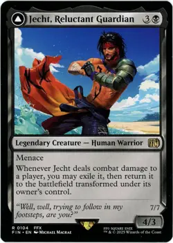 ERROR CARD Jecht, Reluctant Guardian / Braska's Final Aeon 0104 - Final Fantasy - Image 1
