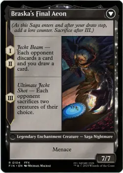 ERROR CARD Jecht, Reluctant Guardian / Braska's Final Aeon 0104 - Final Fantasy - Image 2