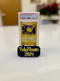 2000 Japanese Neo Pikachu #25 PSA 5 EX Vintage Pokemon Card - Image 1