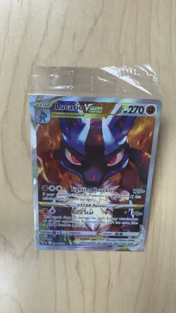 Lucario VSTAR SWSH291 SWSH: Sword & Shield Promo Cards Holo Sealed - Image 5