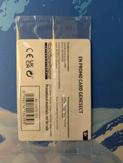 Genesect 008/094 - SEALED STAMPED Phantasmal Flames Pokemon Promo Card NM+ - Image 2