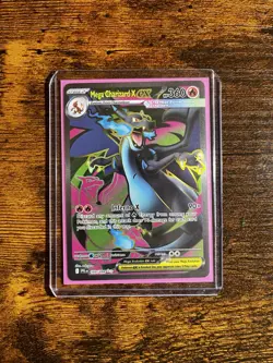 Mega Charizard x EX 109/094 Ultra Rare Full Art Pokemon Card Mint Condition - Image 1
