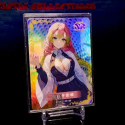 Mitsuri Kanroji Goddess Flower Girl Card HYSNII-SR-28 SR TCG Waifu Anime Hashira - Image 1