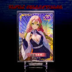 Mitsuri Kanroji Goddess Flower Girl Card HYSNII-SR-28 SR TCG Waifu Anime Hashira - Image 2