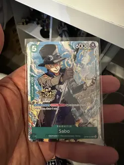 One Piece Card Sabo OP09-027 3rd Anniversary Event 3 Brothers Pack - Image 1