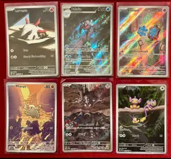 Pokemon TCG 6 Card Lot of IR FULL ART HOLO Pokemon Cards M/NM Pokemon Cards - Image 1