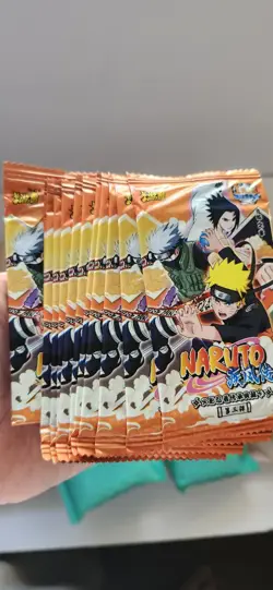 Naruto Card Bundle Lot of 204 Packs - Image 1